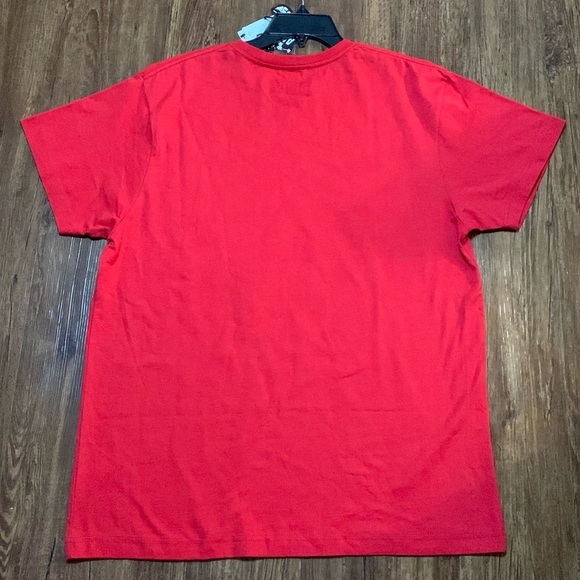 Men’s AKOO Crewneck T-Shirt No Rivals Tee Red Size X-Large New - Picture 7 of 7